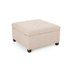 Upholstery Storage Ottoman Bench