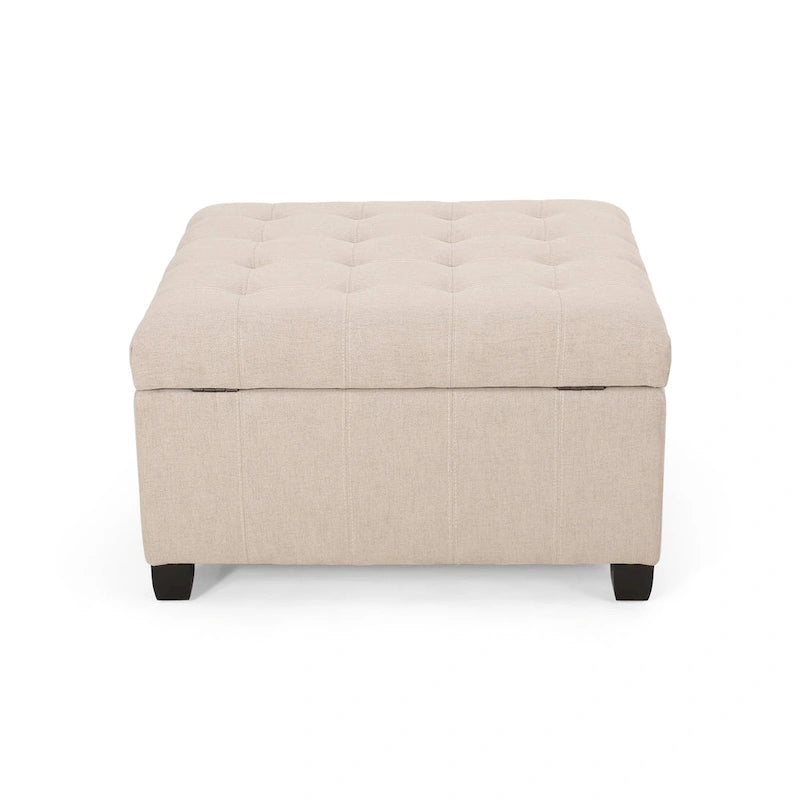Upholstery Storage Ottoman Bench