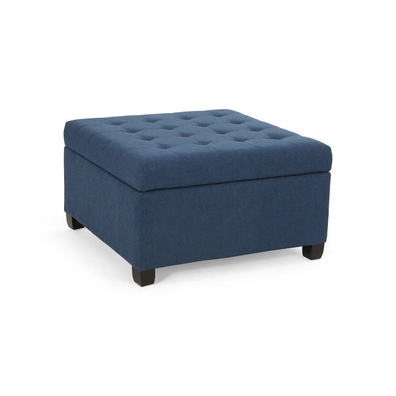 Upholstery Storage Ottoman Bench