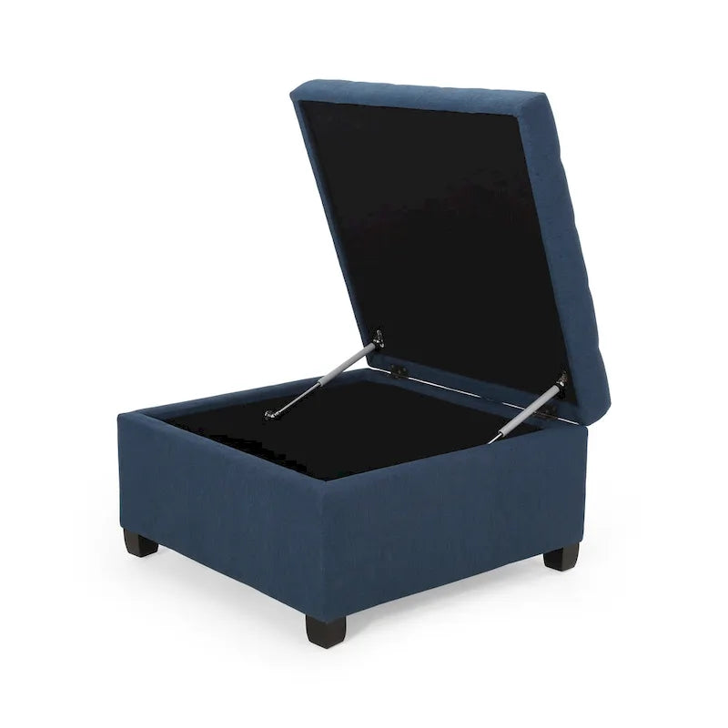 Upholstery Storage Ottoman Bench