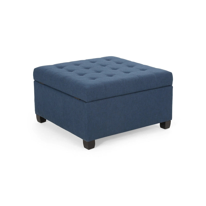 Upholstery Storage Ottoman Bench