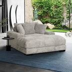 Cocoon Oversized Cuddler Chaise with Cupholder and USBs