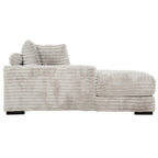 Cocoon Oversized Cuddler Chaise with Cupholder and USBs