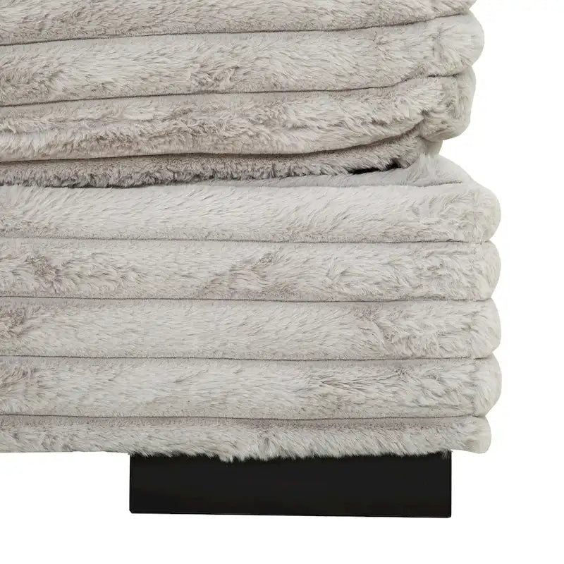 Cocoon Oversized Cuddler Chaise with Cupholder and USBs