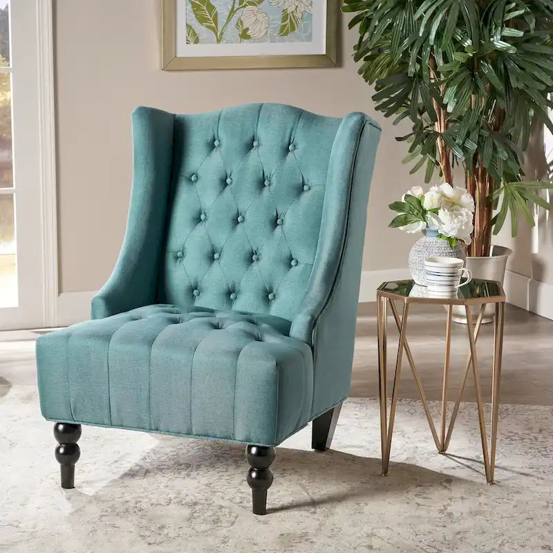 Upholstered Wingback Chair
