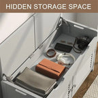 Shoe Storage Bench - 13.78D x 29.53W x 19.69H