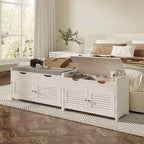 Shoe Storage Bench - 13.78D x 29.53W x 19.69H
