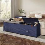 Shoe Storage Bench - 13.78D x 29.53W x 19.69H