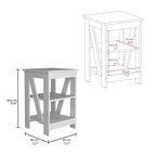Taylor End Table, Side Table, Nightstand, Storage Shelf