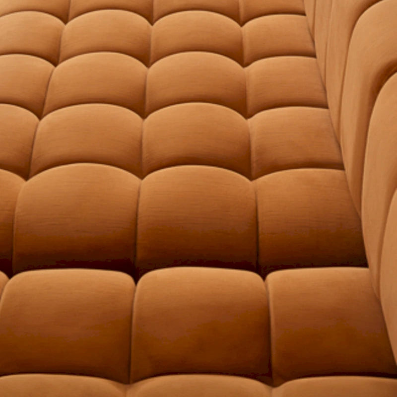 Elegante 3-Piece Velvet U-Shaped Corner Sectional Sofa