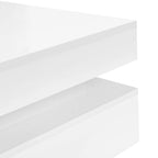 Modern High Gloss Coffee Table with 4 Drawers