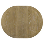 Retro Functional Extendable Dining Table with a 12 Leaf