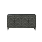 Accent Sideboard Four Doors Storage Cabinet Buffet for Dining Room, Entrance and Hallway