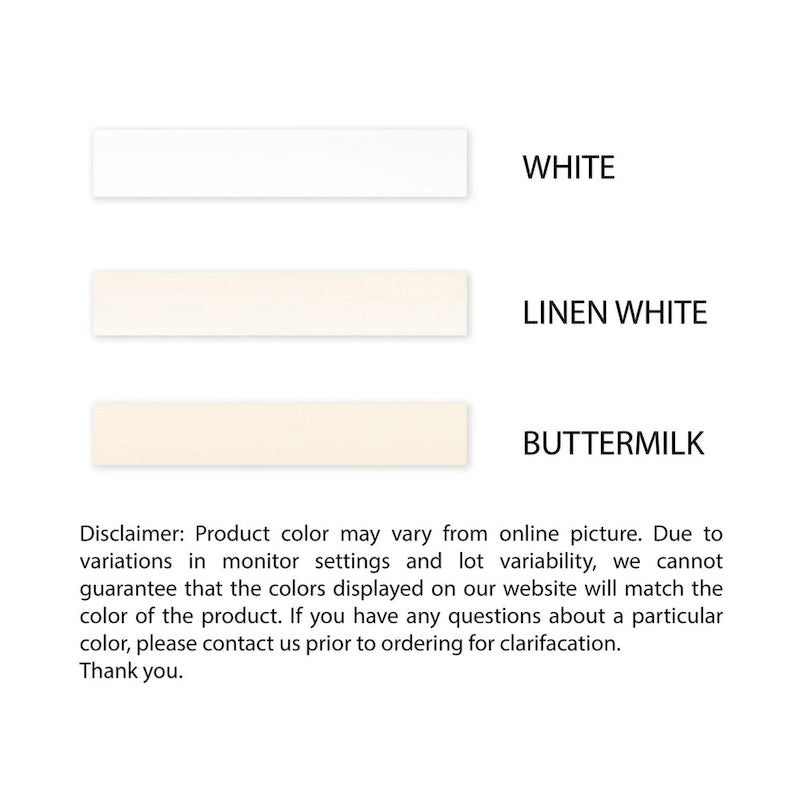 East West Furniture 5 Piece Kitchen Table Set- a Dining Table and 4 Faux Leather Dining Chairs, 36x36 Inch, Linen White