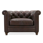 Poly and Bark Lyon Lounge Chair - Genuine Italian Leather