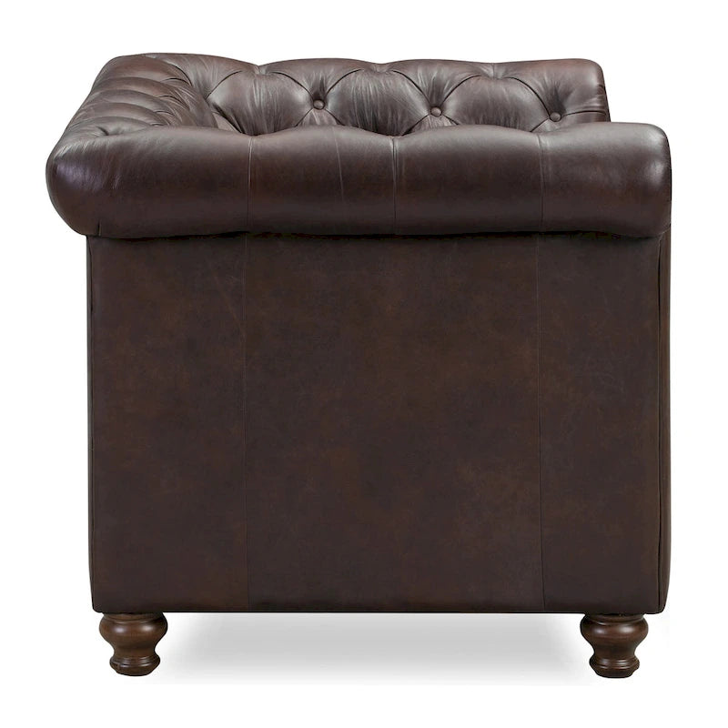 Poly and Bark Lyon Lounge Chair - Genuine Italian Leather