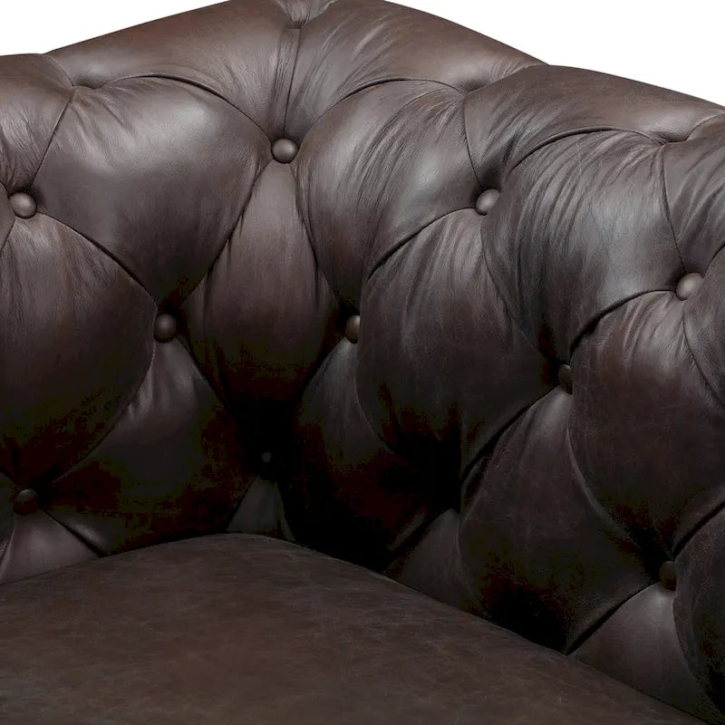 Poly and Bark Lyon Lounge Chair - Genuine Italian Leather