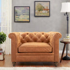 Poly and Bark Lyon Lounge Chair - Genuine Italian Leather