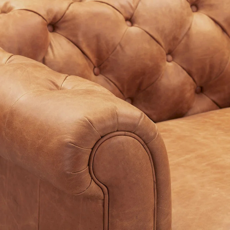 Poly and Bark Lyon Lounge Chair - Genuine Italian Leather