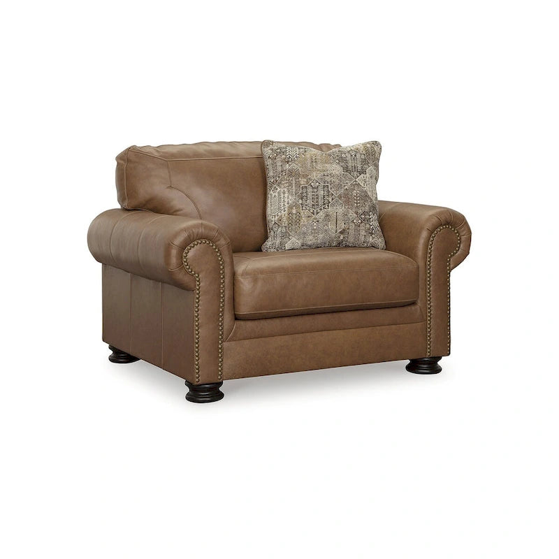 Signature Design by Ashley Carianna Caramel Oversized Chair - 54W x 40D x 40H