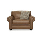 Signature Design by Ashley Carianna Caramel Oversized Chair - 54W x 40D x 40H