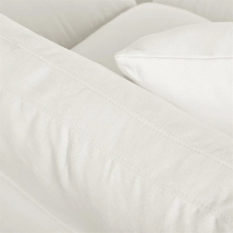 Modern U-Shape Sectional Sofa, 2 Large Chaise with Removable Ottomans