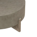 Affinity Dusty Taupe & Concrete 3 Piece Round Cocktail Table Set