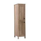 Indigo Home 16 Inch Bathroom Linen Storage Freestanding Cabinet