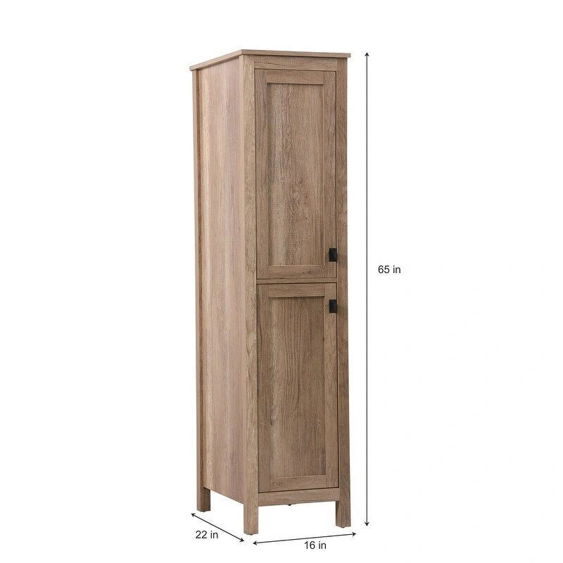 Indigo Home 16 Inch Bathroom Linen Storage Freestanding Cabinet