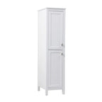 Indigo Home 16 Inch Bathroom Linen Storage Freestanding Cabinet