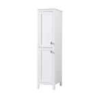 Indigo Home 16 Inch Bathroom Linen Storage Freestanding Cabinet