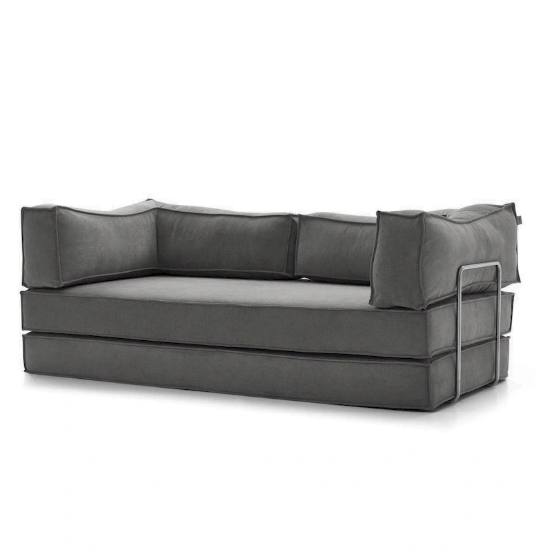 JASIWAY Modern Vintage Convertible Sleeper Sofa Bed