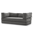 JASIWAY Modern Vintage Convertible Sleeper Sofa Bed
