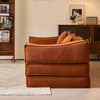 JASIWAY Modern Vintage Convertible Sleeper Sofa Bed