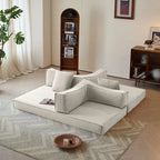 JASIWAY Modern Vintage Convertible Sleeper Sofa Bed