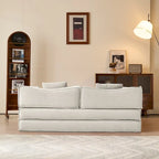 JASIWAY Modern Vintage Convertible Sleeper Sofa Bed