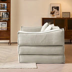 JASIWAY Modern Vintage Convertible Sleeper Sofa Bed