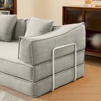 JASIWAY Modern Vintage Convertible Sleeper Sofa Bed