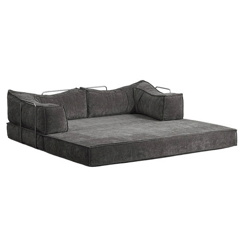 JASIWAY Modern Vintage Convertible Sleeper Sofa Bed