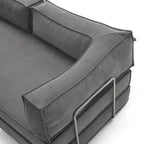 JASIWAY Modern Vintage Convertible Sleeper Sofa Bed