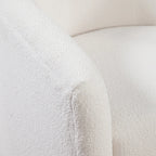 Odessa Barrel Style Swivel Accent chair in Performance Fabric