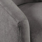 Odessa Barrel Style Swivel Accent chair in Performance Fabric