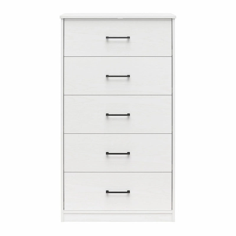 Ameriwood Home BrEZ Build Pearce Tall 5 Drawer Dresser