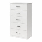 Ameriwood Home BrEZ Build Pearce Tall 5 Drawer Dresser