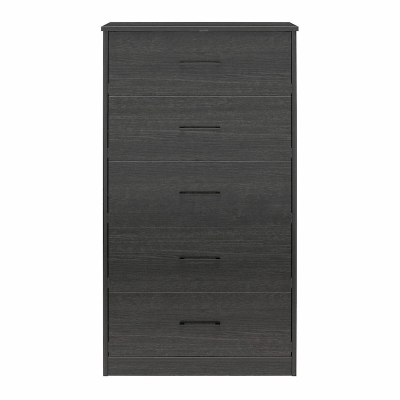 Ameriwood Home BrEZ Build Pearce Tall 5 Drawer Dresser