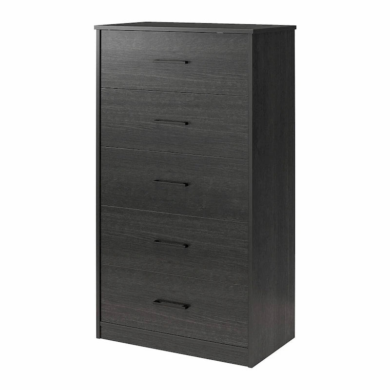 Ameriwood Home BrEZ Build Pearce Tall 5 Drawer Dresser