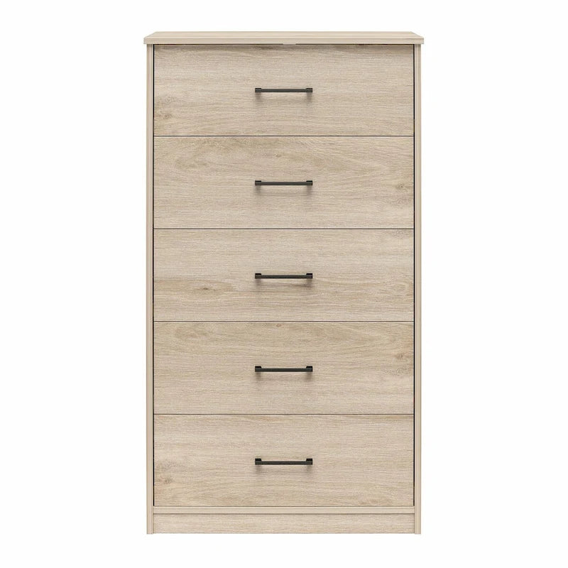 Ameriwood Home BrEZ Build Pearce Tall 5 Drawer Dresser