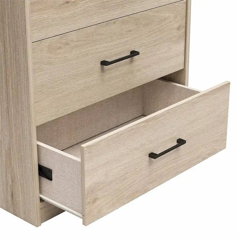 Ameriwood Home BrEZ Build Pearce Tall 5 Drawer Dresser