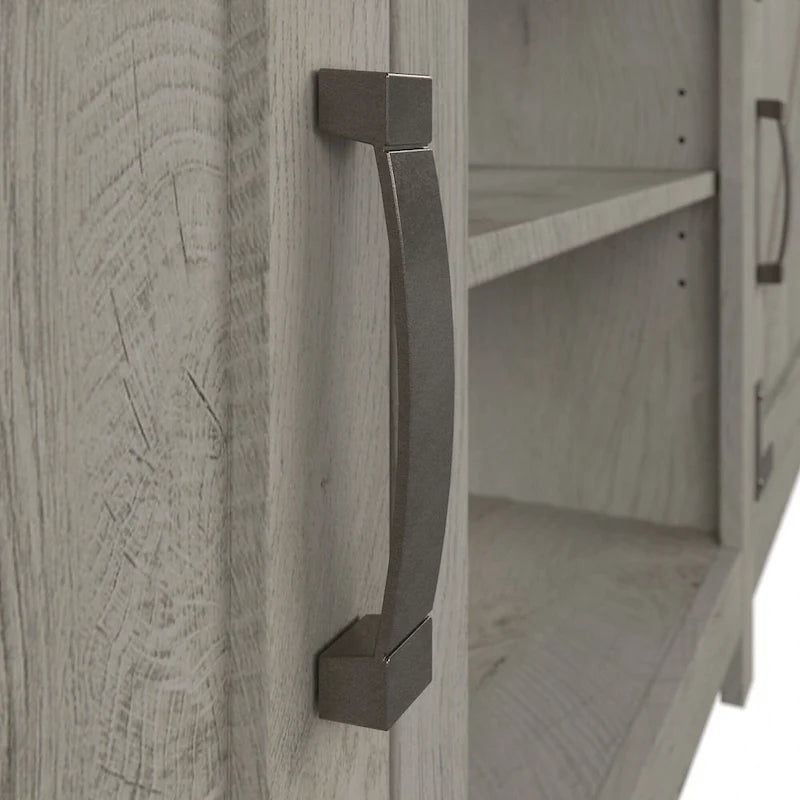 Cottage Grove TV Stand for 70 Inch TV with Bookcases by Bush Furniture